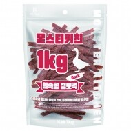 몬스터키친 대용량간식 실속형 점보팩 - 오리슬라이스1kg