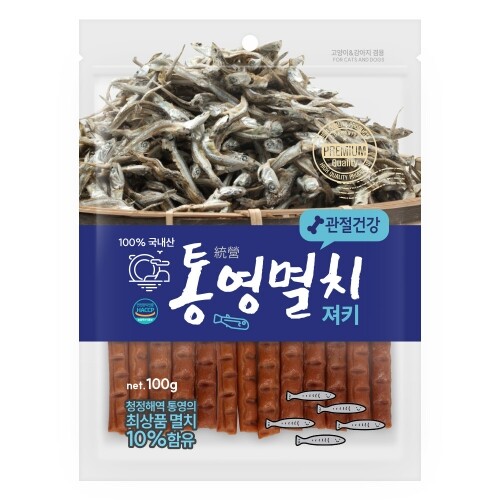 펫도매,[10+1행사!] 통영멸치 져키 100g