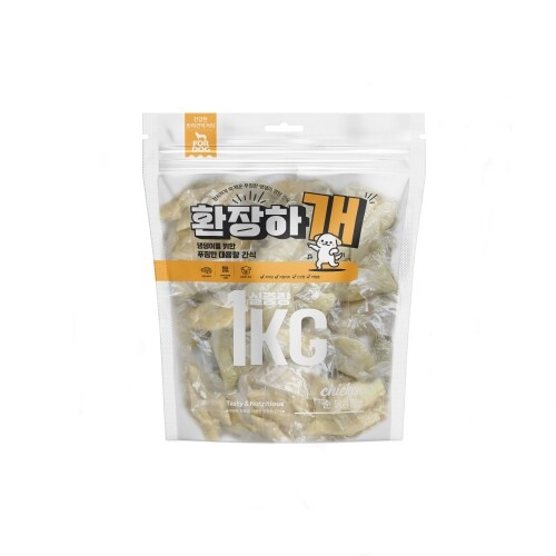 펫도매,[환장하개] 치킨 순 닭가슴살 (1kg)