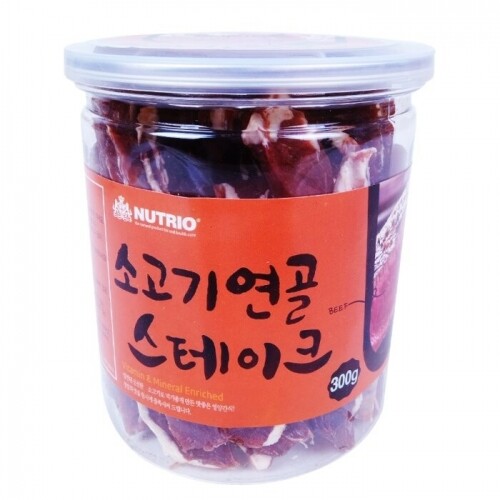 펫도매,[뉴트리오]소고기연골스테이크 300g