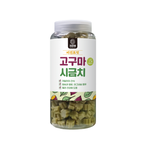 펫도매,자연애보틀 비건 고구마&시금치 460g