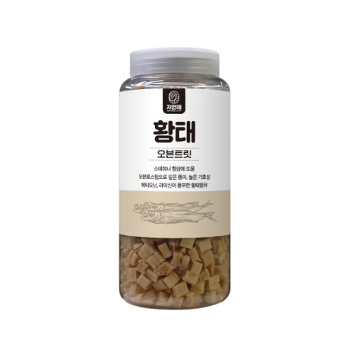 펫도매,자연애보틀 오븐트릿 황태 380g