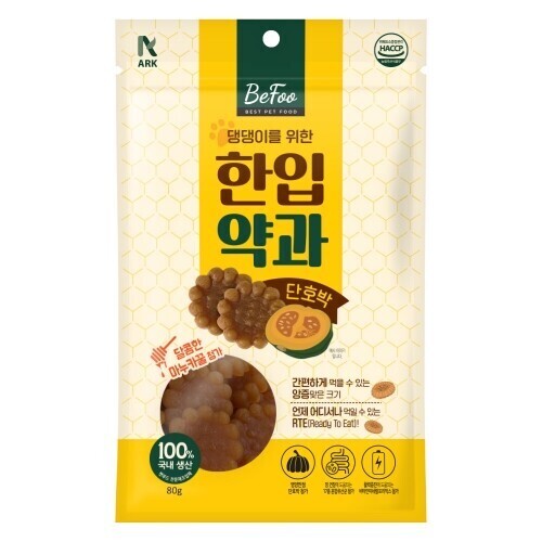 펫도매,한입약과 단호박 80g