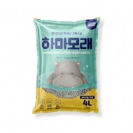 하마 벤토나이트 고양이 모래 4L 6개 (오리지널무향)