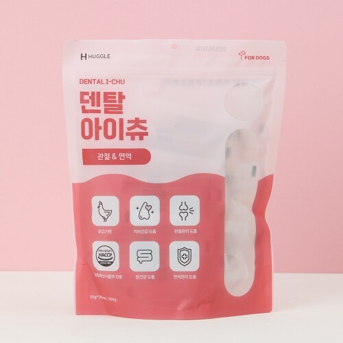 펫도매,허글 덴탈 아이츄 관절&면역 30개입 300g(10g*30포)