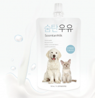 숨탄우유 180ml 강아지 고양이 우유 펫밀크 1개