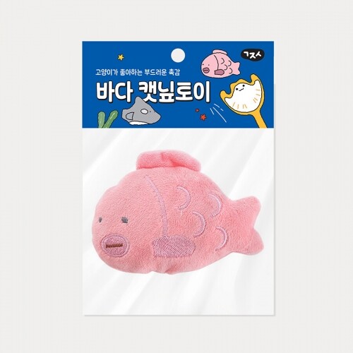 펫도매,바다 캣닢 토이(랜덤발송)