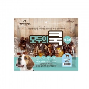 [마루펫] 모두의쿡 소고기 큐브 400g