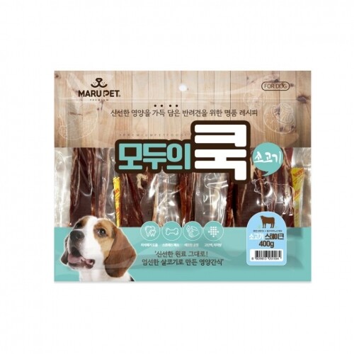 펫도매,[마루펫] 모두의쿡 소고기 스테이크 400g