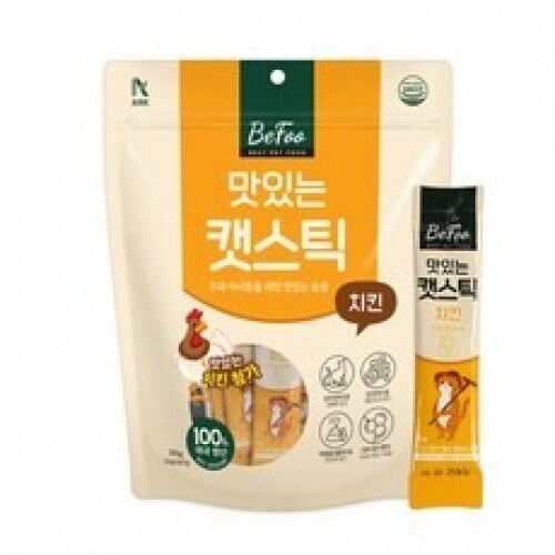 펫도매,[베프] 맛있는 캣스틱 (치킨) 30P 10+2 행사