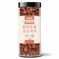 【매장】[개기월식] 유황 큐브 져키 연어+코코넛 1.1kg