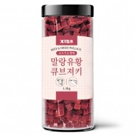 【매장】[개기월식] 유황 큐브 져키 소고기+황태 1.1kg