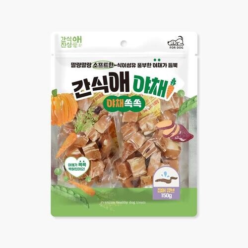 펫도매,간식애야채 야채쏙쏙 소프트 장어 150g