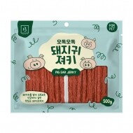 브리더랩 오독오독 돼지귀 져키 500g