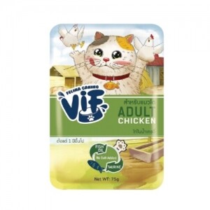vif 비프-어덜트 닭고기in그레이비 75g
