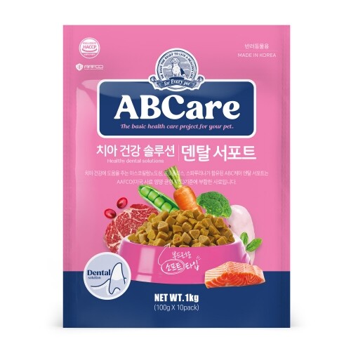 【매장】[ABCare] 소프트사료 덴탈서포트 1kg