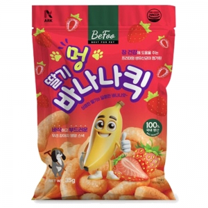 베푸 멍 딸기 바나나킥 35g