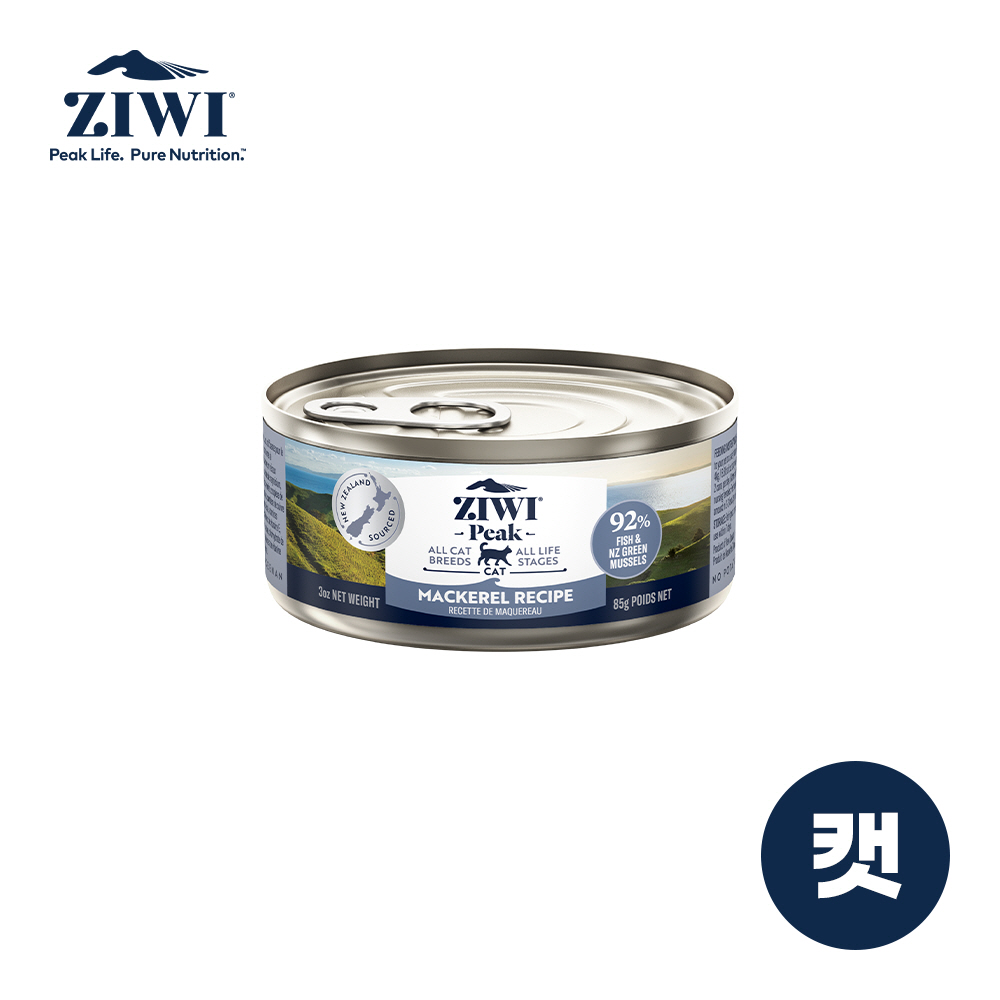 지위픽 캣캔식품 고등어 85G
