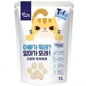 [아빠가뭐래?엄마가모래!] 두부 모래 (오리지널/7Lx6개입)