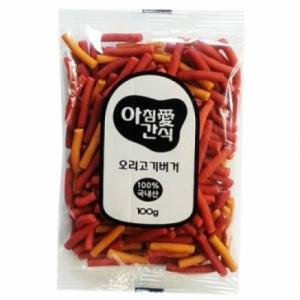 [아침애] 오리 버거 (1박스/100gx160개)