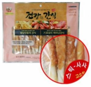 [건강한간식] 치킨스틱껌 (400gx5개묶음)