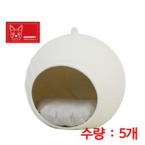 【매장】[레드퍼피] 펫 몰리 하우스(아이보리-방석포함)/5개