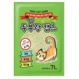 [NEW두부랑캣츠] 이코노믹 두부모래 (녹차/7L)
