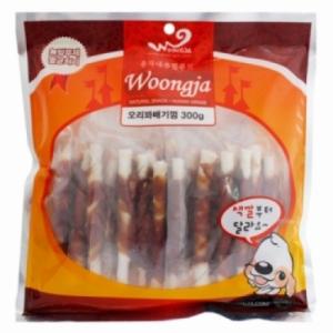 [웅자] 오리 꽈배기껌 (300g)