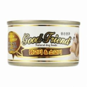 [굿프랜드] 강아지캔/닭고기&소고기 (1박스/100gx24개)