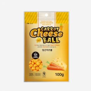 [바우와우] 당근치즈볼 (200g)