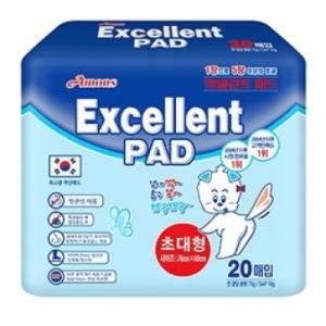 [엑셀런트] 초대형 패드 (1타/20매x6개)