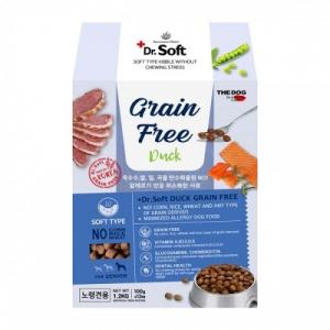[닥터소프트] 그레인프리/노령견용 (오리/1.2kg)