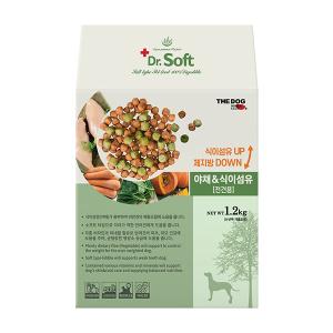 [닥터소프트] 전견용 (야채&식이섬유/1.2kg)