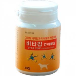 [비타캅] 츄어블정 (60정/고단위 종합비타민/미네랄제)