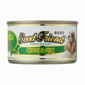 [굿프랜드] 닭고기&야채 (1Box/100g*24개입)
