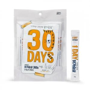 【매장】[30days] 닭가슴살 360g (12gx30포/3개 묶음)
