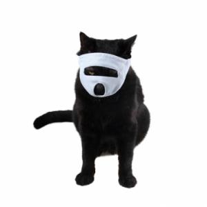 [힐링타임/NH-3139] 고양이 입가리개 (블루/L)