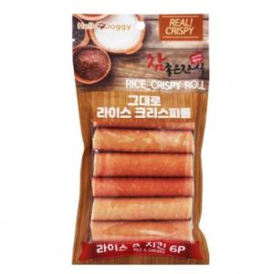 [참좋은간식] 그대로 라이스 크리스피롤 (라이스&치킨/6p)