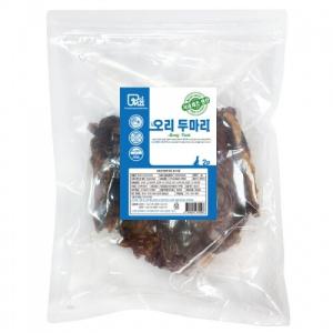 [펫나라] 국내산 수제간식 (오리두마리/2p)
