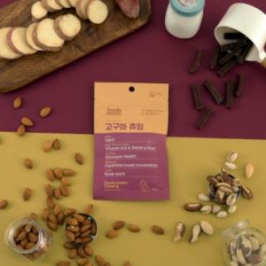 [푸디웜] 곤충단백질ㅣ저알러지 기능성 간식 (고구마츄잉/50g)