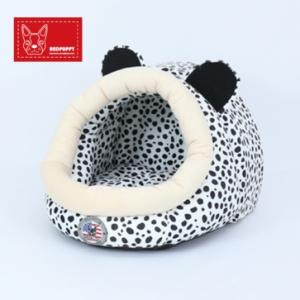 【매장】[레드퍼피] 베닉트 하우스-레오파드화이트*3개