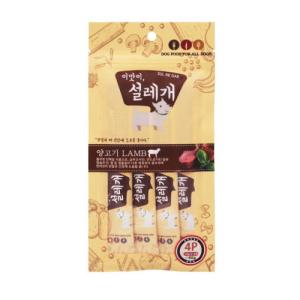[설레개] 양고기 (60g/15gx4p)(유통기한25년8월1일까지)