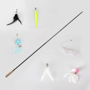[티티펫] 리얼 긴 롱롱 낚시대 (260cm)+리필 6개 한세트 * 12세트