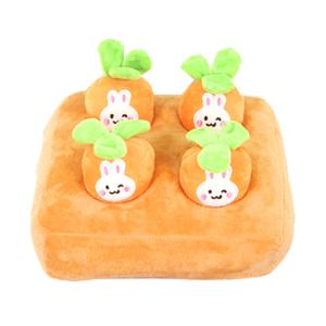[티티펫] 노즈워크 장난감 (당근밭/4피스)