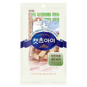 [캣츠아이] 치킨 어포샌드위치 (30g)