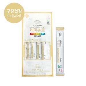 【매장】[데이스포-캣] 케어츄르ㅣ닭가슴살 (구강건강/4p)