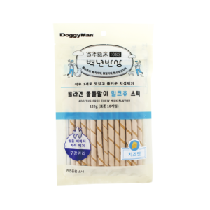 [도기맨] 콜라겐 돌돌말이 밀크츄 치즈 스틱
