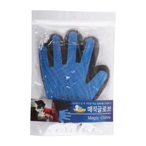 [티티펫] 마사지 매직브러쉬 글로브 (블루)