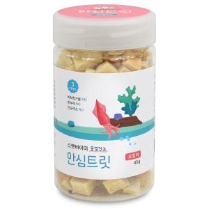 [스탠바이미] 동결건조 안심트릿ㅣ오징어 (45g)