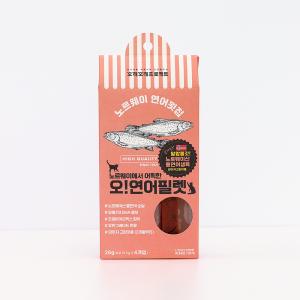【매장】[오래오래프로젝트] 반려맛집 연어스틱 4개입 (26g) [오프라인전용]